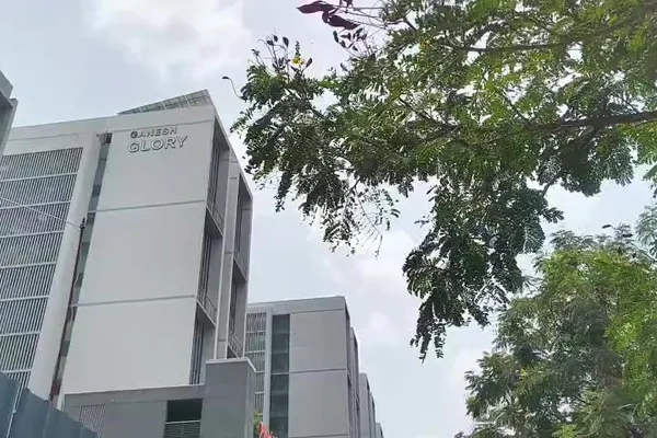 Ganesh Glory, Jagatpur Road, Gota — office of Sharda Engineers and Contractors